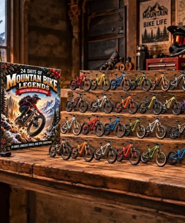 Mountain Bike Legends Christmas Advent Calendar 2026 Xmas Tree Ornaments Gifts For Husband