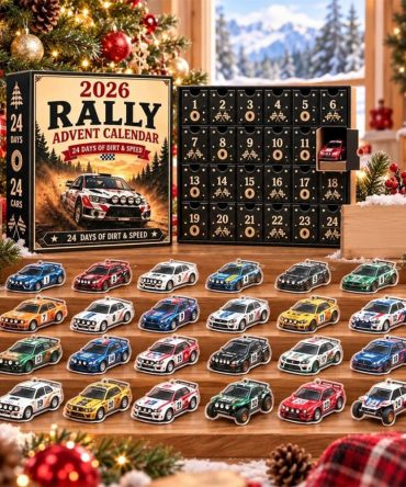 Rally Racing Advent Calendar 2026 Dirt And Speed Christmas Ornaments Xmas Gifts For Son