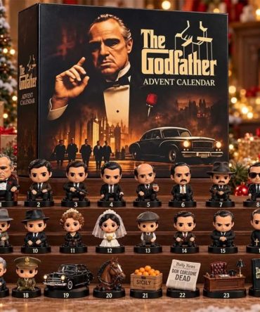The Godfather Advent Calendar 2026 Movie Collectibles Holiday Countdown Box Christmas Ornament