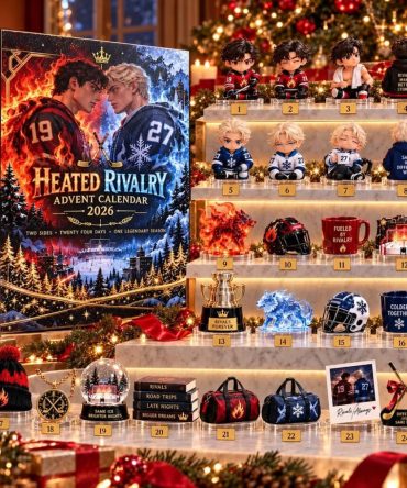 Heated Rivalry Advent Calendar 2026 Hockey Romance Christmas Ornaments Heated Rivalry Merch