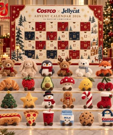 Costco Jellycat Advent Calendar 2026 24 Days Of Christmas Ornaments Gift For Jellycat Lovers