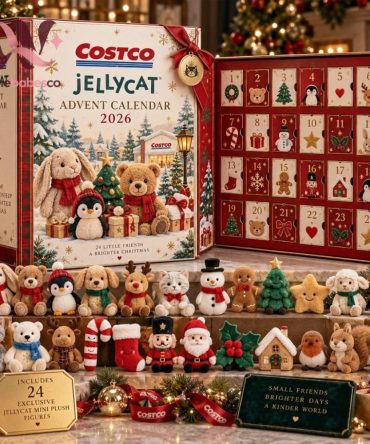 Costco Jellycat Advent Calendar 2026 Christmas Countdown Box Holiday Ornaments Gifts For Kids