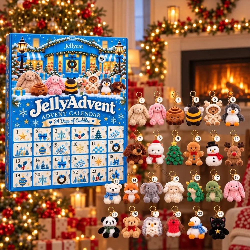 Jelly Advent Calendar 2026 Christmas Surprise Box Jellycat Merch Ornaments Gifts For Friends
