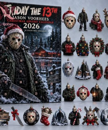Friday The 13Th Jason Voorhees Christmas Advent Calendar 2026 Collectible Ornaments Horror Gift