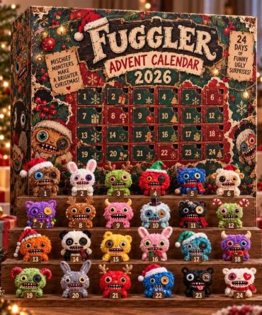 Fuggler Advent Calendar 2026 24 Funny Ugly Monster Surprises Christmas Ornaments Holiday Decor