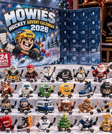 Howies Hockey Christmas Advent Calendar 2026 24 Collectible Hockey Ornaments Countdown Box