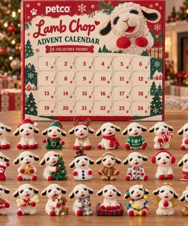 Lamb Chop Advent Calendar 2026 Countdown Box Christmas Ornaments Lamb Chop Merch Xmas Gifts