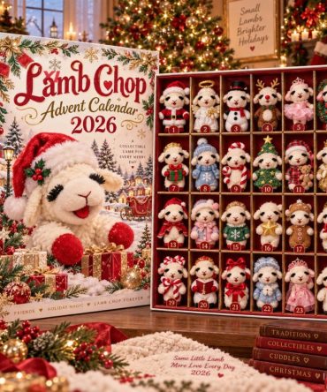 Lamb Chop Christmas Advent Calendar 2026 Ornaments Countdown Box Collectible Holiday Gifts
