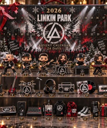 Linkin Park Christmas Advent Calendar 2026 Xmas Ornaments Collectible Band Countdown Box