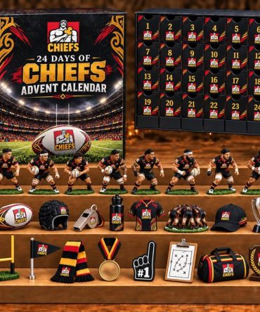 Chiefs X Srp Advent Calendar Christmas Countdown Box Ornaments Chiefs Merch Gift For Rugby Fans
