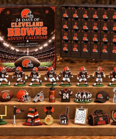 Cleveland Browns Advent Calendar American Football Christmas Tree Ornament Holiday Decor