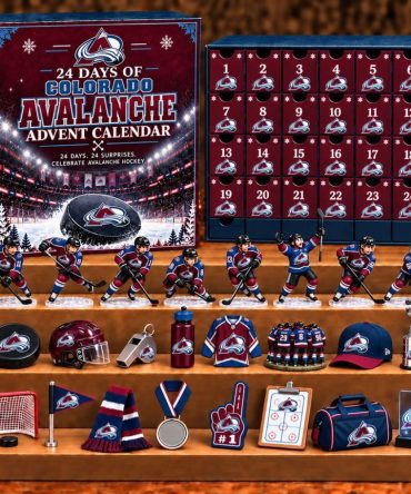 Colorado Avalanche Advent Calendar Ice Hockey Christmas Tree Ornaments Best Gift For Fans