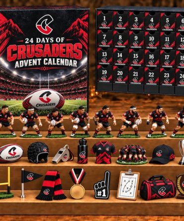 Crusaders X Srp 24 Days Of American Football Advent Calendar Xmas Tree Ornaments Crusaders Merch
