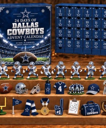 Dallas Cowboys 24 Days Of American Football Advent Calendar Christmas Ornaments Cowboys Merch