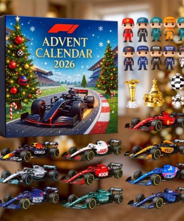 F1 Racing Legends Advent Calendar 2026 Christmas Ornaments Gifts For F1 Lovers
