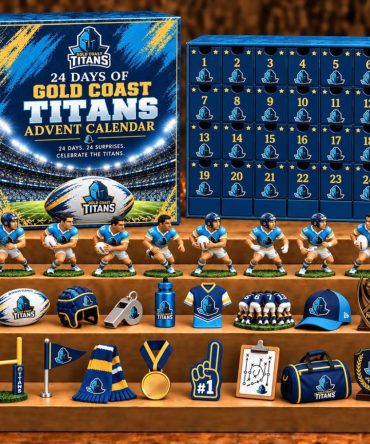 Gold Coast Titans X Nrl 24 Days Of Super Rugby Advent Calendar Xmas Ornaments Coast Titans Merch