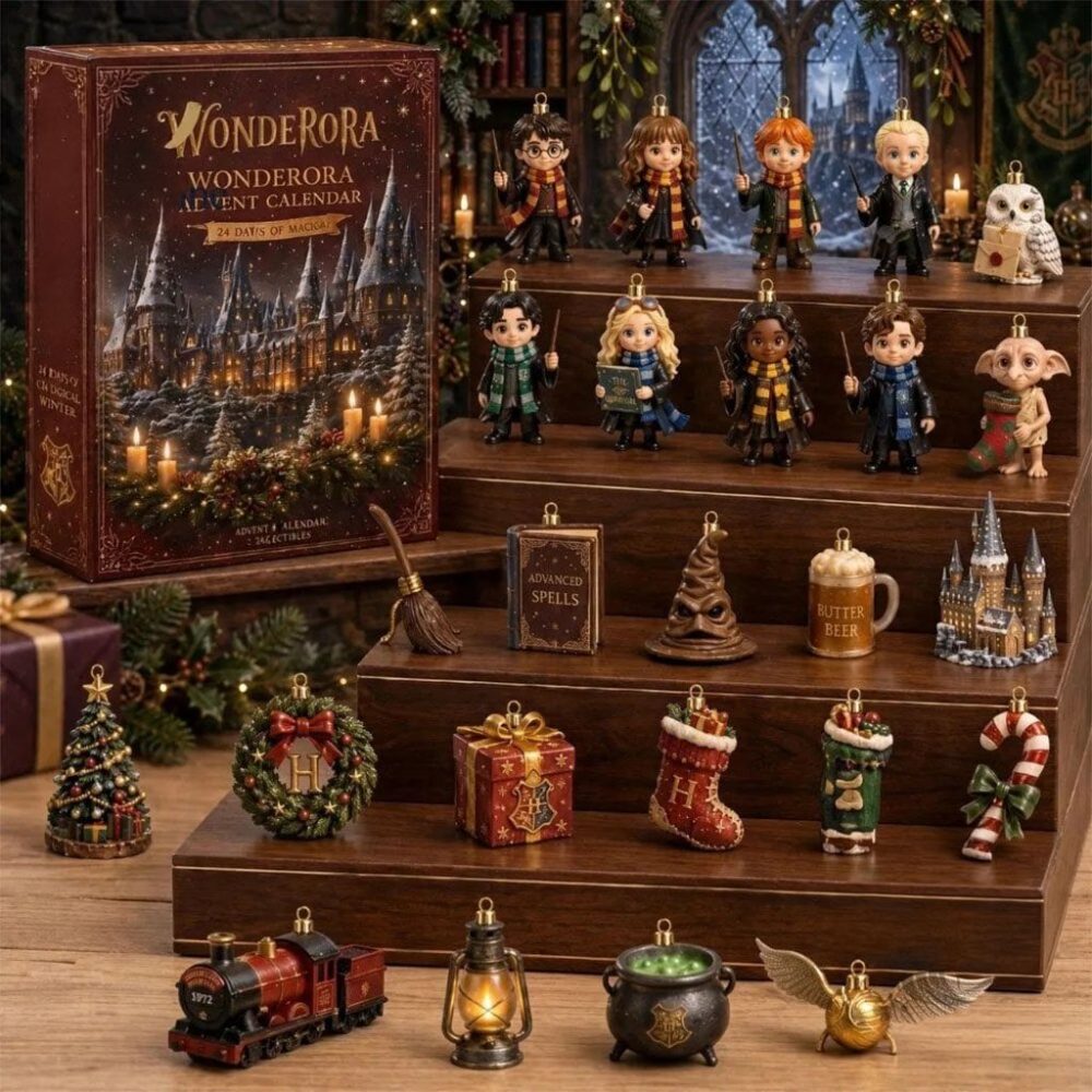Harry Potter Advent Calendar 2026 24 Days Christmas Tree Ornaments Gifts For Harry Potter Fan