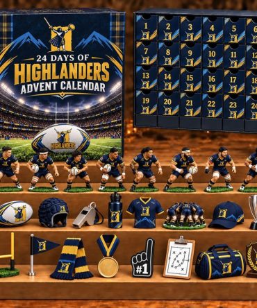Highlanders X Srp 24 Days Of American Football Advent Calendar 24 Days Christmas Tree Ornaments