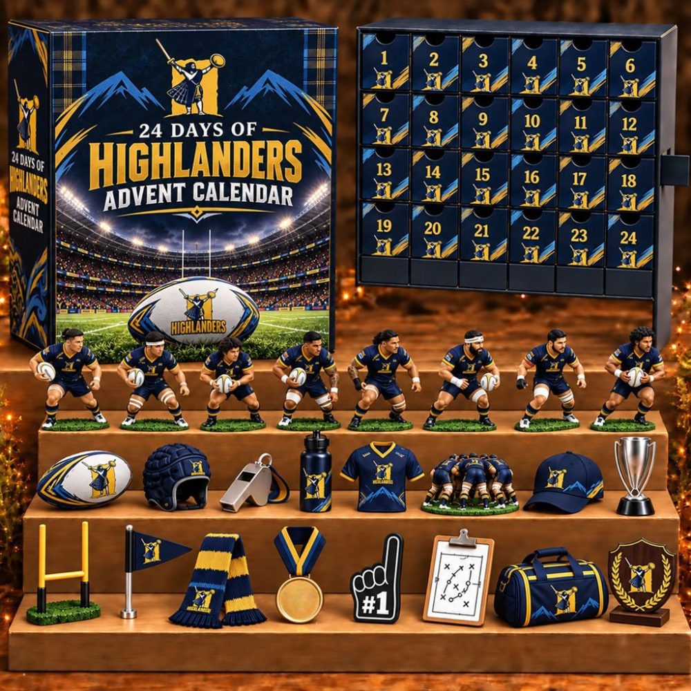 Highlanders X Srp 24 Days Of American Football Advent Calendar 24 Days Christmas Tree Ornaments
