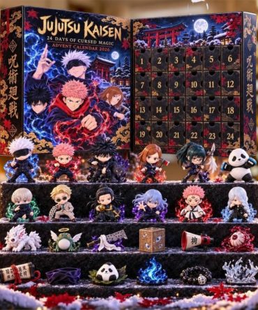 Jujutsu Kaisen Anime Chibi Advent Calendar 2026 Christmas Ornament Countdown Gifts For Bff