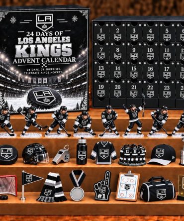 Los Angeles Kings 24 Days Of Hockey Ice Advent Calendar 2026 Christmas Ornament Countdown