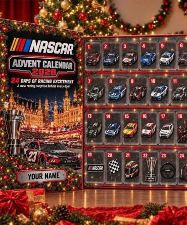 Nascar Christmas Advent Calendar Racing Car Christmas Tree Ornaments Holiday Countdown Gifts