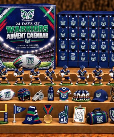 New Zealand Warriors X Nrl 24 Days Of Super Rugby Advent Calendar Xmas Ornament Nz Warriors Merch