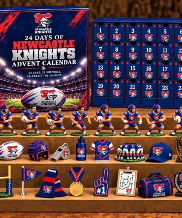 Newcastle Knights X Nrl 24 Days Of Super Rugby Advent Calendar Ornaments Newcastle Knights Merch