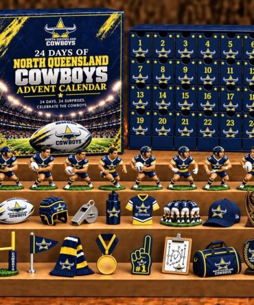 North Queensland Cowboys X Nrl 24 Days Of Super Rugby Advent Calendar Nq Cowboys Xmas Ornaments