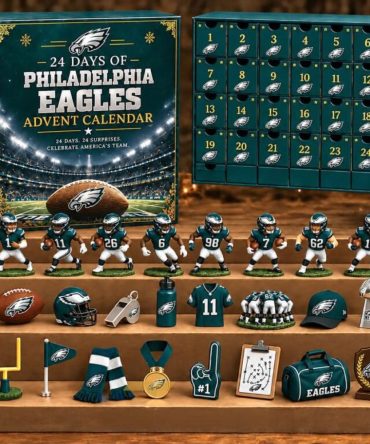 Philadelphia Eagles 24 Days Of American Football Advent Calendar Christmas Ornaments Eagles Merch