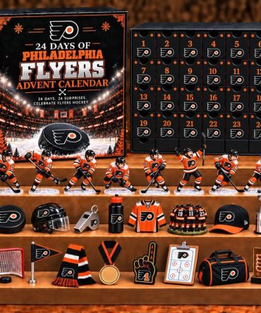 Philadelphia Flyers 24 Days Of Hockey Ice Advent Calendar Philadelphia Flyers Christmas Ornaments