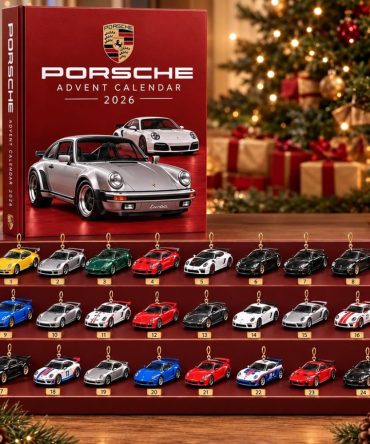 Pors Advent Calendar 2026 Christmas Ornament Countdown Gifts For Car Enthusiasts