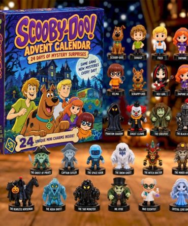 Scooby-Doo 24 Days Of Mystery Surprises Advent Calendar 2026 Holiday Ornament Set Friend Gifts
