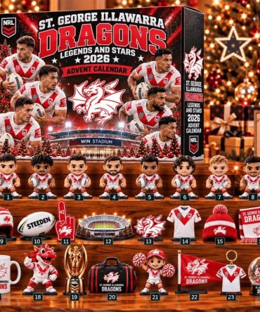 St George Illawarra Dragons Legends And Stars 2026 Christmas Advent Calendar Xmas Ornaments