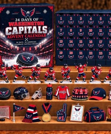 Washington Capitals 24 Days Of Hockey Ice Advent Calendar 2026 Christmas Tree Ornaments Fan Gear