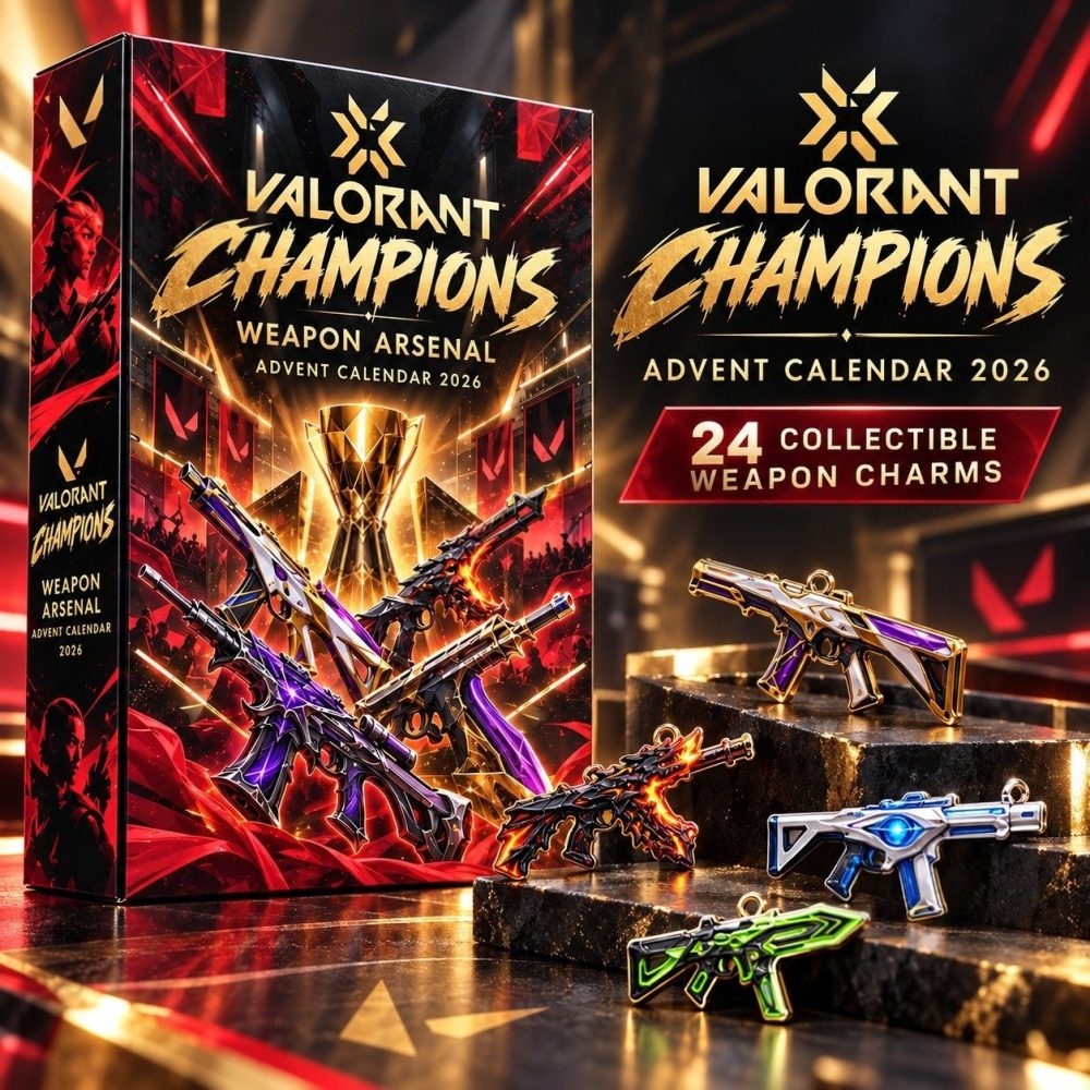 Valorant Champions Weapon Arsenal Advent Calendar 2026 , 3D Acrylic Collectibles