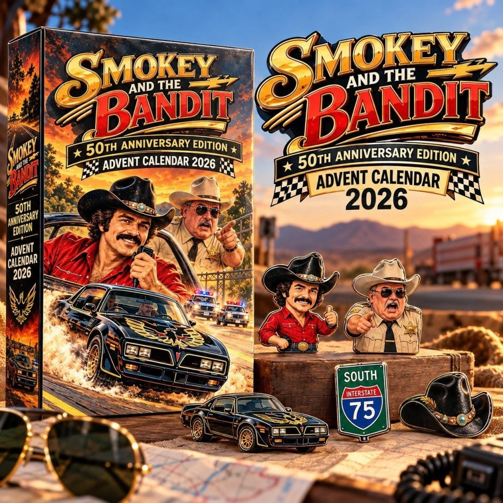 Smokey And The Bandit 50Th Anniversary 2027 Advent Calendar Smokey And Bandit Advent Calendar , 3D Acrylic Collectibles