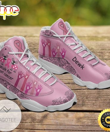 Breast Cancer Awareness Air Jordan 13 Shoes Sneakers