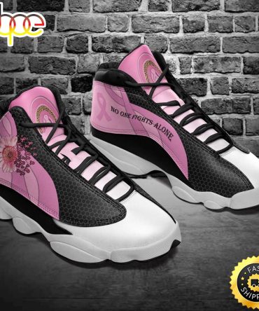 Breast Cancer Awareness Daisy Flower Pink Ribbon Rainbow Air Jd13 Shoes