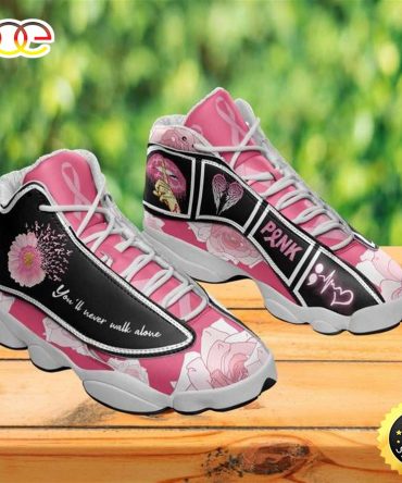 Breast Cancer Awareness Warrior Shoes Cancer Fighter Air Jd13 Shoes