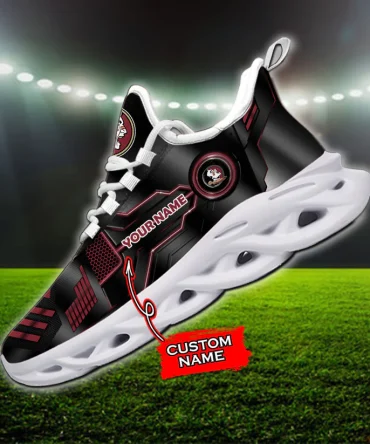Custom Name Florida State Seminoles Max Soul Shoes For Fans