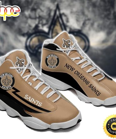 New Orleans Saints Nfl Ver 1 Air Jordan 13 Sneaker
