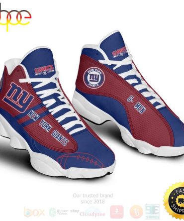New York Giants Nfl Football Team Air Jordan 13 Shoes