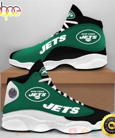 New York Jets Nfl Air Jordan 13 Shoes