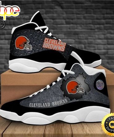 Nfl Cleveland Browns Air Jordan 13 Shoes