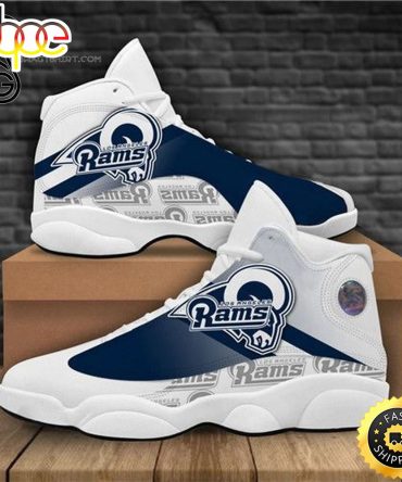 Nfl Los Angeles Rams Air Jordan 13 Shoes