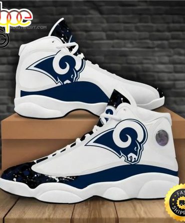 Nfl Los Angeles Rams Sport Team Air Jordan 13 Shoes