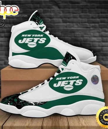 Nfl New York Jets Air Jordan 13 Shoes