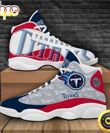 Nfl Tennessee Titans Air Jordan 13 Shoes 2