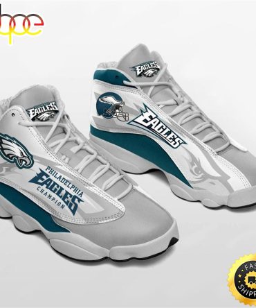 Philadelphia Eagles Nfl Ver 1 Air Jordan 13 Sneaker